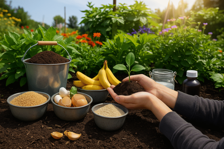 como fazer adubo caseiro